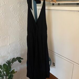 Black Halter Dress